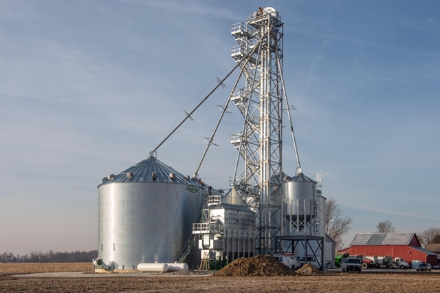 Grain Bin Themed Office Project
